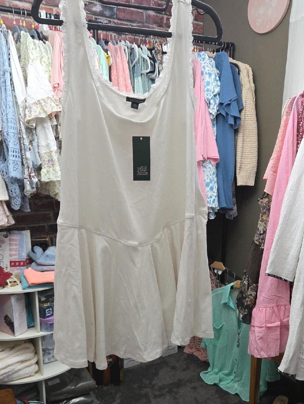 White Sleeveless Romper